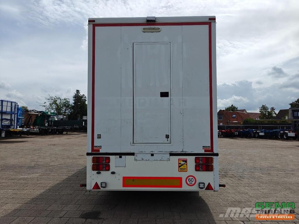 Renders ROC 12.10 NA single-axle office trailer / mobile h Altri semirimorchi