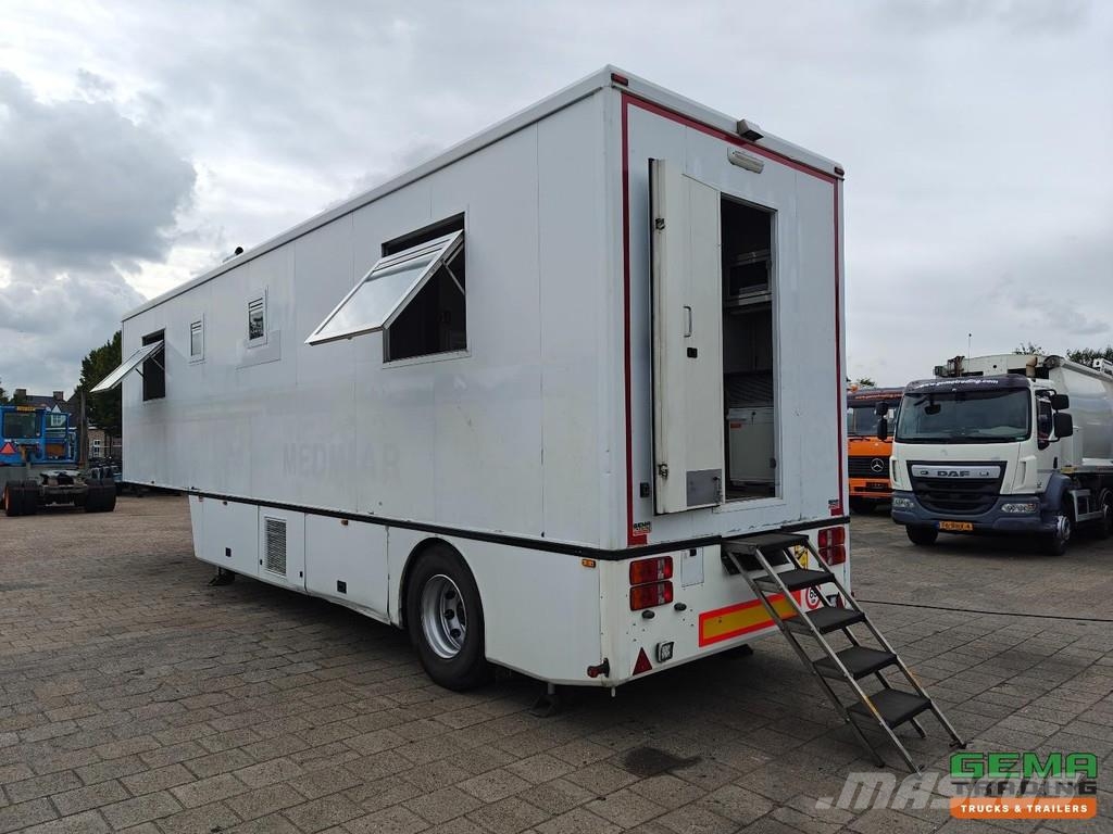 Renders ROC 12.10 NA single-axle office trailer / mobile h Altri semirimorchi