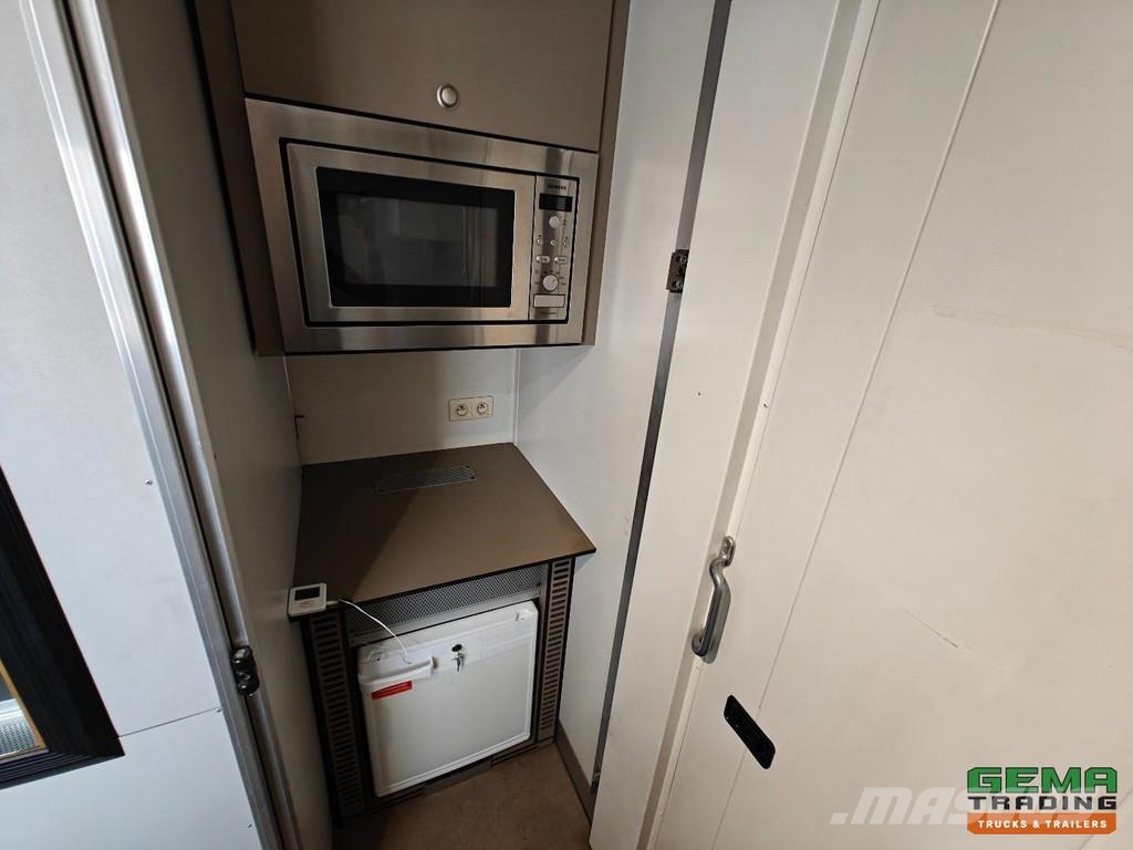 Renders ROC 12.10 NA single-axle office trailer / mobile h Altri semirimorchi