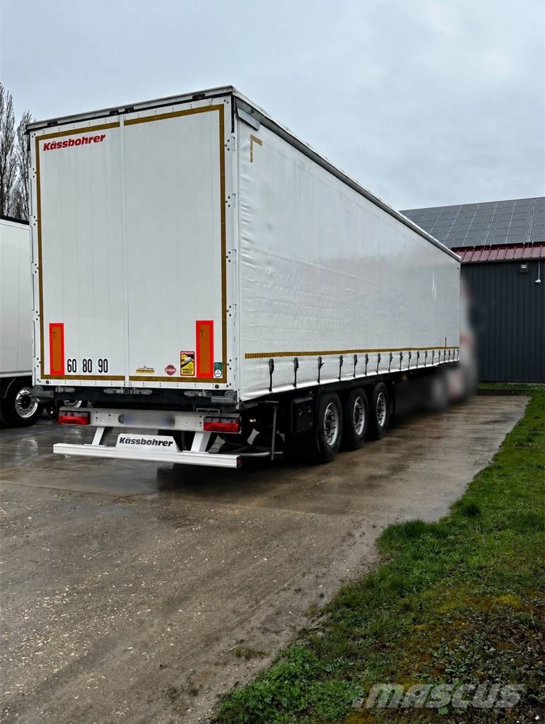 Kässbohrer PLSC (- de 5 000 km) Curtain sider semi-trailers
