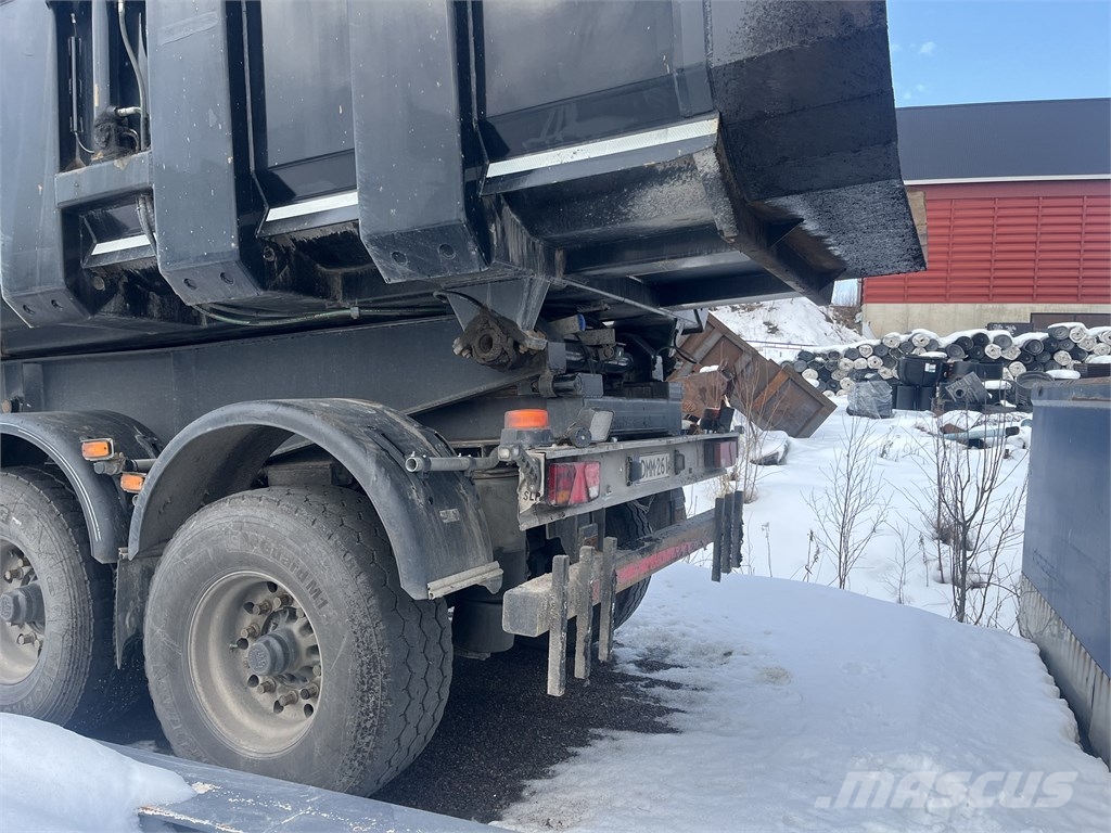 SLP 4-aks liukutelikärry Tipper semi-trailers