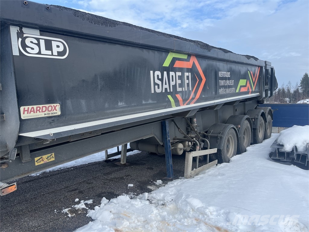 SLP 4-aks liukutelikärry Tipper semi-trailers
