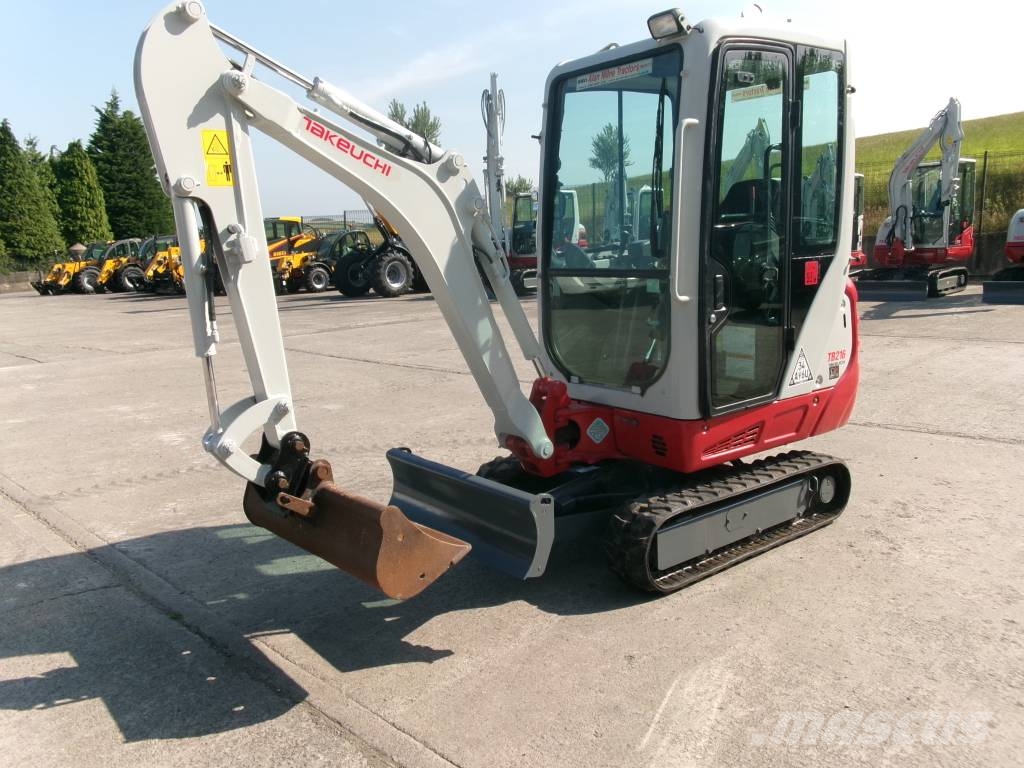 Takeuchi TB 216 Miniescavatori