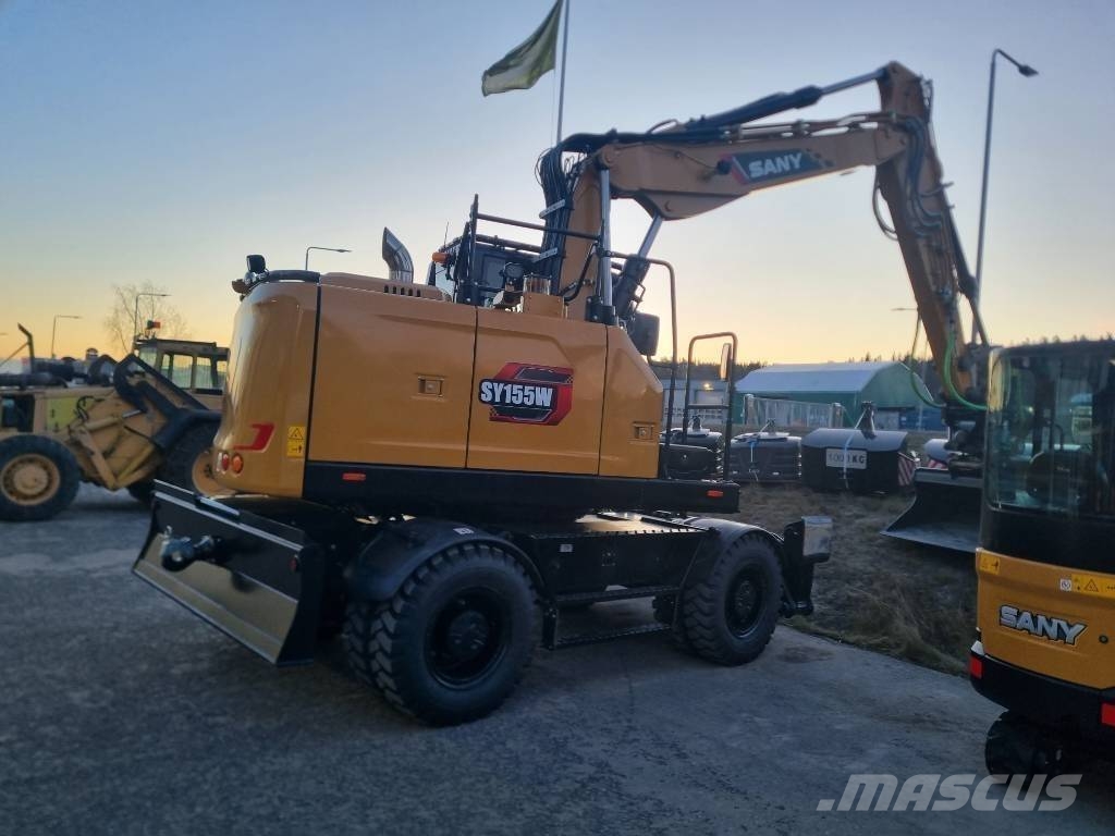 Sany SY 155W - Inkommande Gravemaskiner på hjul