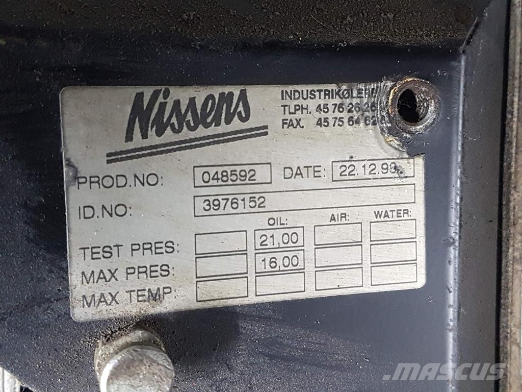 Atlas AR65 - Nissens 3976152-Oil cooler/Ölkühler/Oliekoe Hidravlika