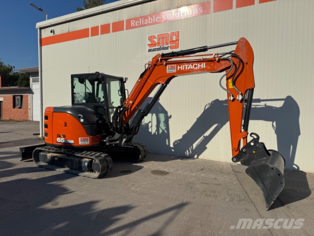 Hitachi ZX 65 USB-6 حفارات صغيرة أقل من 7 طن (حفارات صغيرة)
