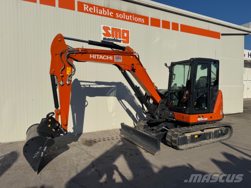 Hitachi ZX 65 USB-6 حفارات صغيرة أقل من 7 طن (حفارات صغيرة)