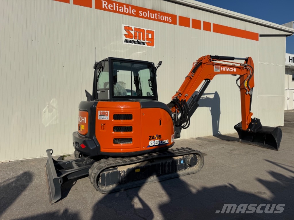 Hitachi ZX 65 USB-6 حفارات صغيرة أقل من 7 طن (حفارات صغيرة)