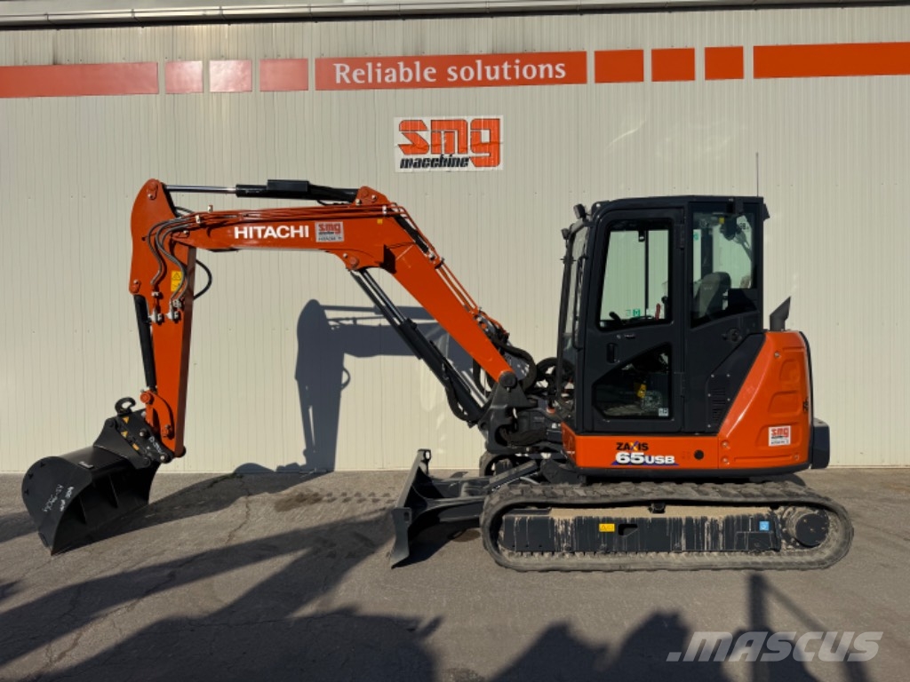 Hitachi ZX 65 USB-6 حفارات صغيرة أقل من 7 طن (حفارات صغيرة)
