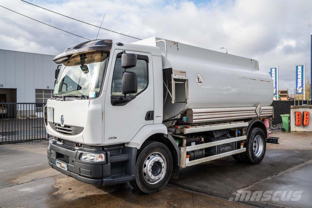 Renault MIDLUM 280+TANK 12.500L/5 Comp. Camiões-cisterna