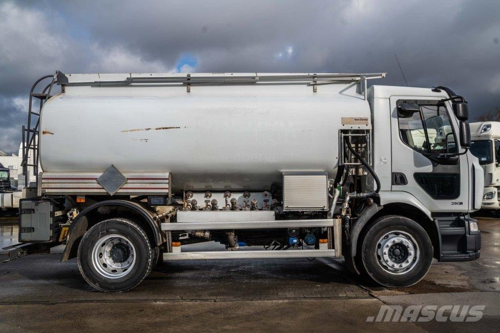 Renault MIDLUM 280+TANK 12.500L/5 Comp. Camiões-cisterna