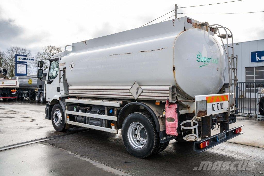 Renault MIDLUM 280+TANK 12.500L/5 Comp. Camiões-cisterna