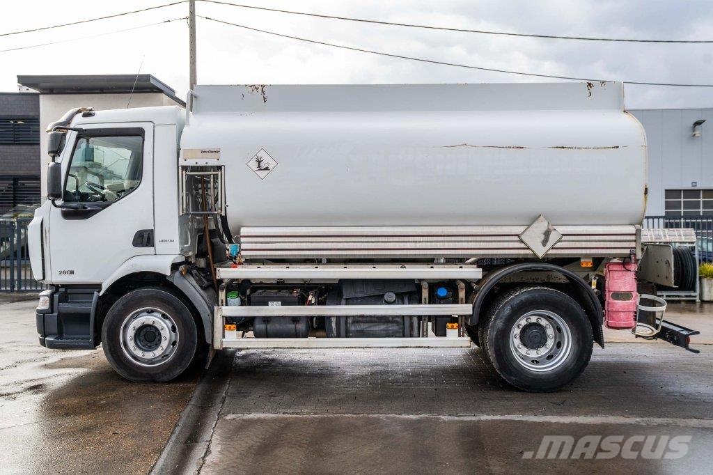 Renault MIDLUM 280+TANK 12.500L/5 Comp. Camiões-cisterna