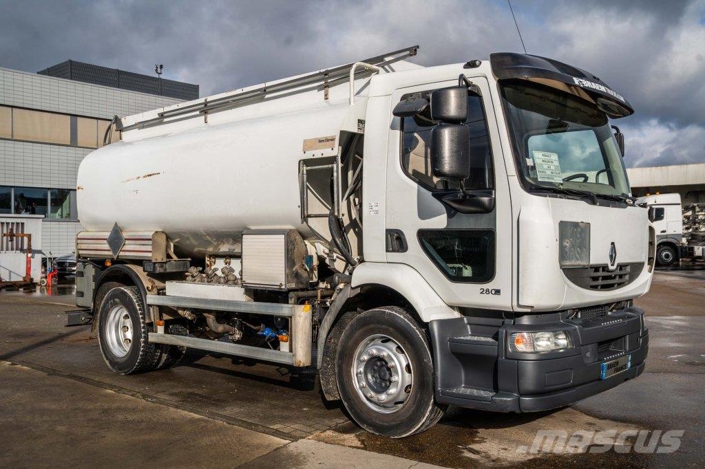 Renault MIDLUM 280+TANK 12.500L/5 Comp. Camiões-cisterna