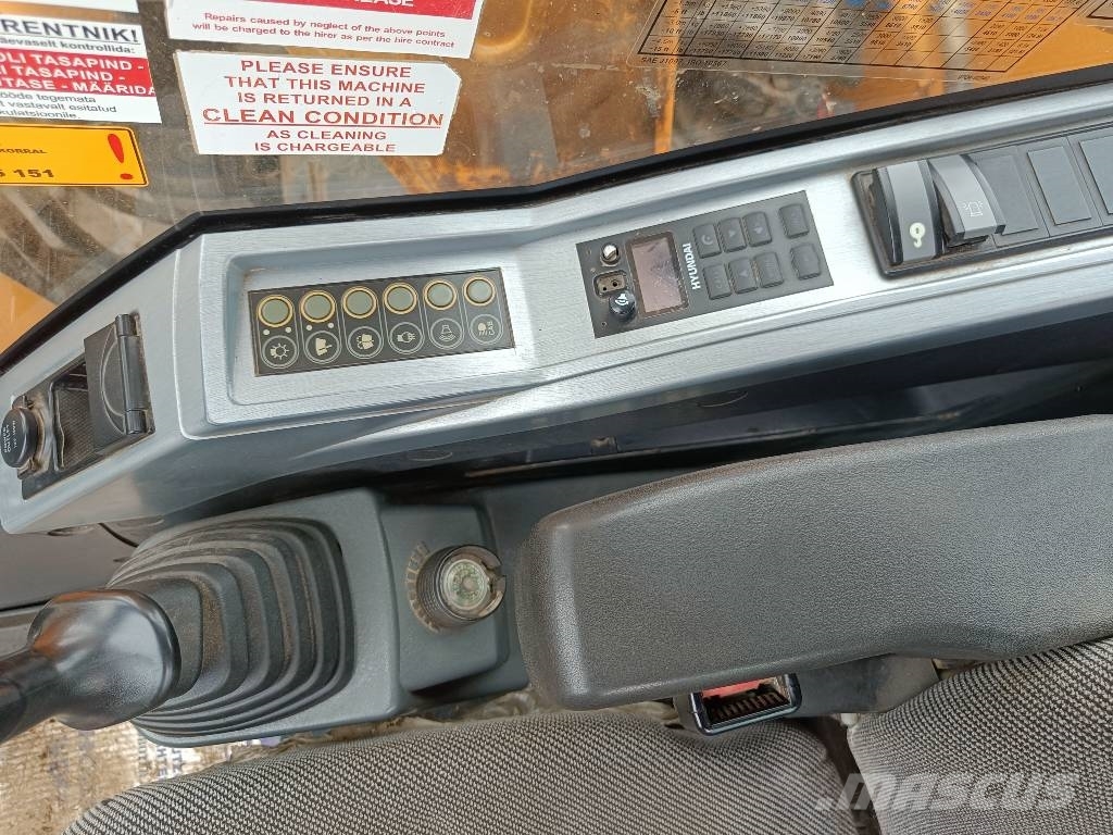 Hyundai R 145 Pásová rýpadla