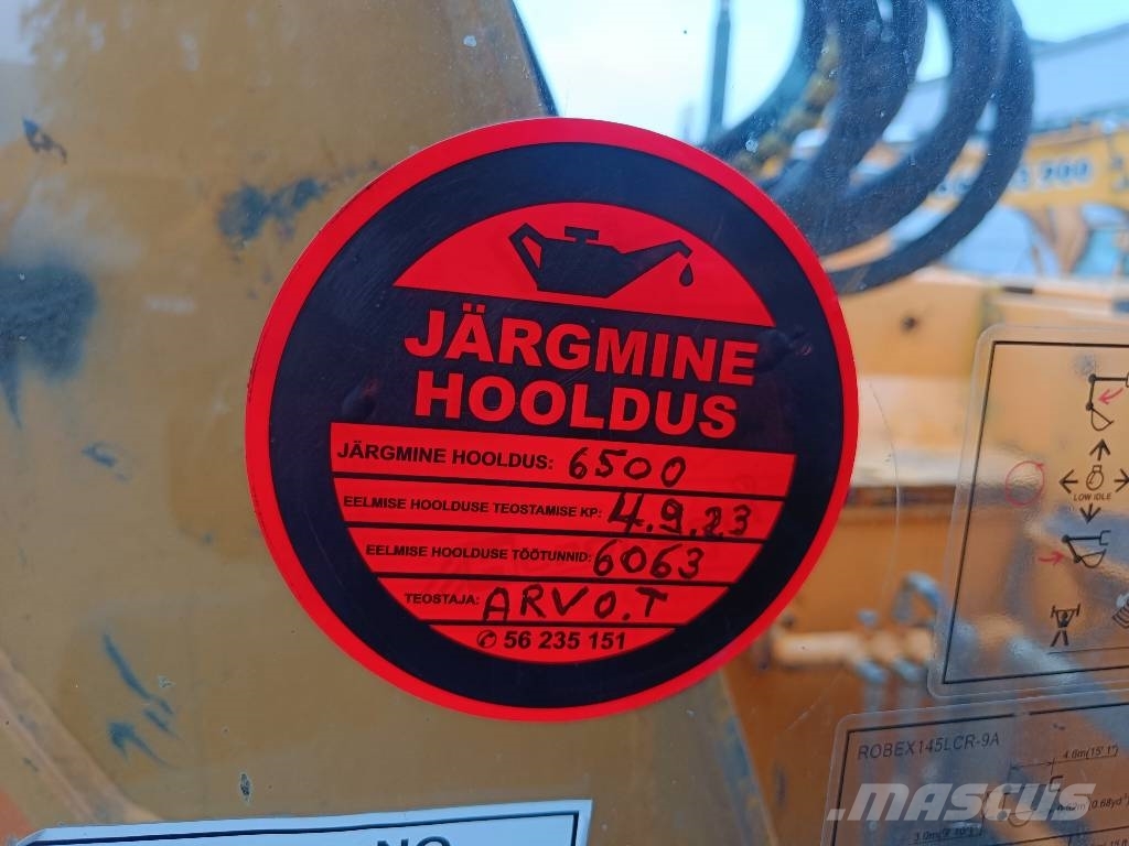 Hyundai R 145 Pásová rýpadla