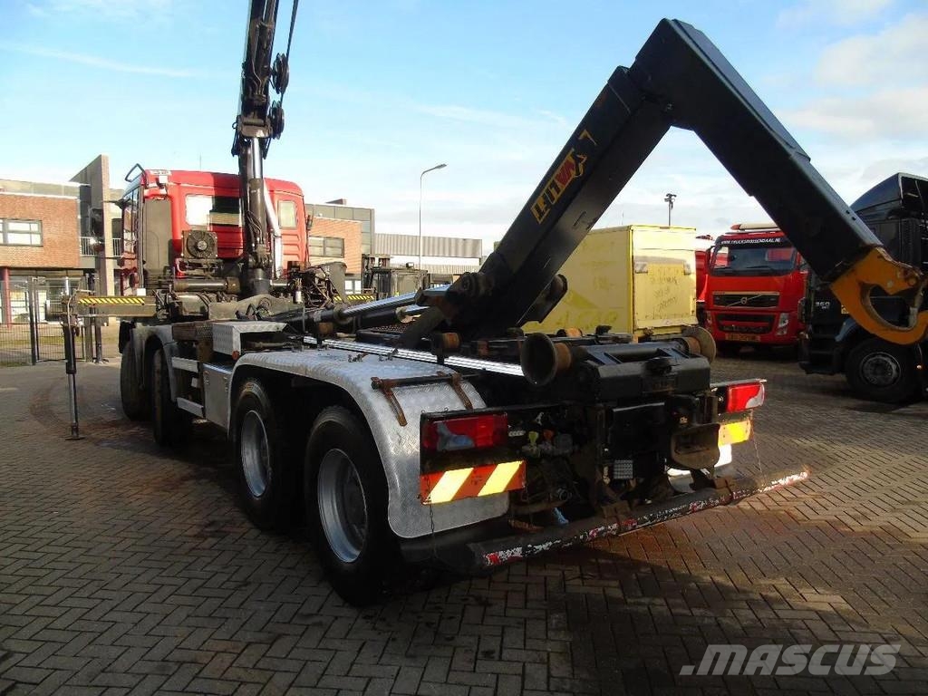 MAN TGA 41.440 8X4 + HIAB 166 E-3 HIPRO + REMOTE + HOO Hook lift trucks