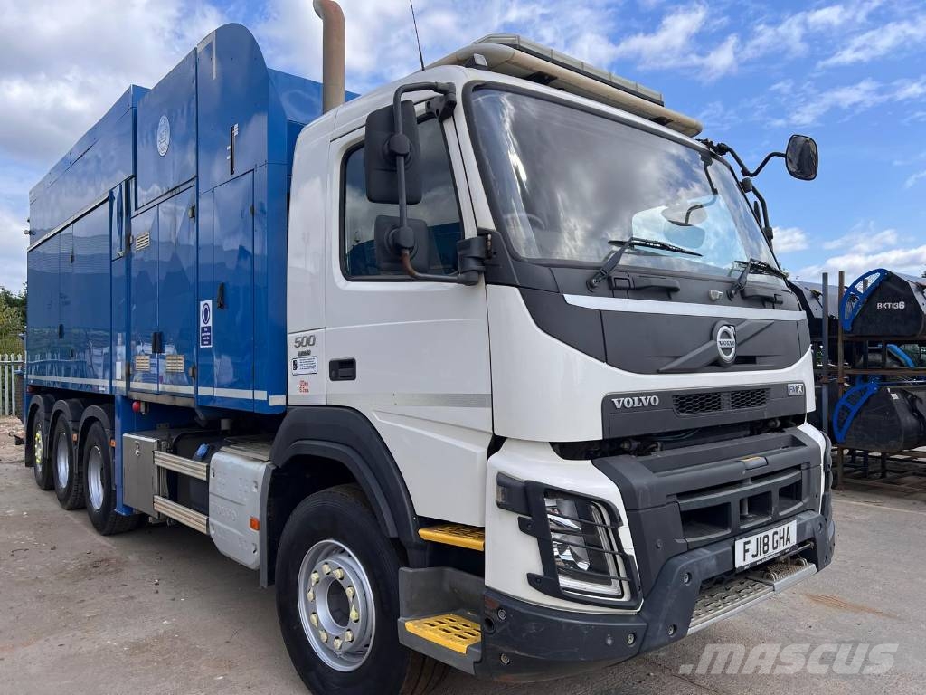 Volvo FMX 500 Camiones aspiradores/combi
