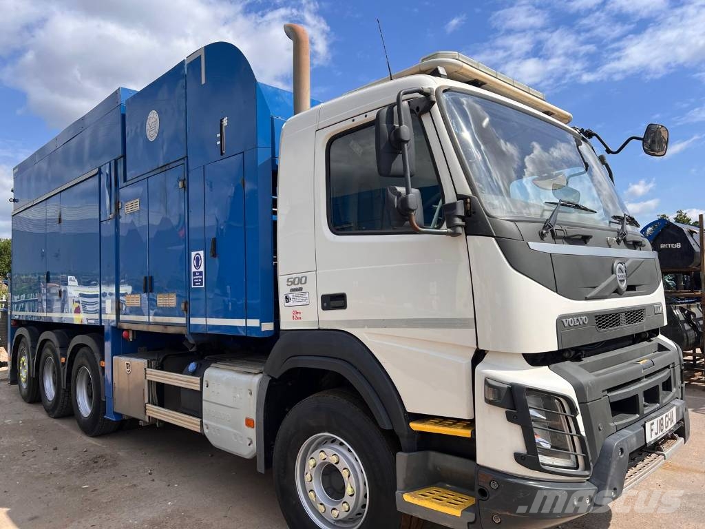 Volvo FMX 500 Camiones aspiradores/combi