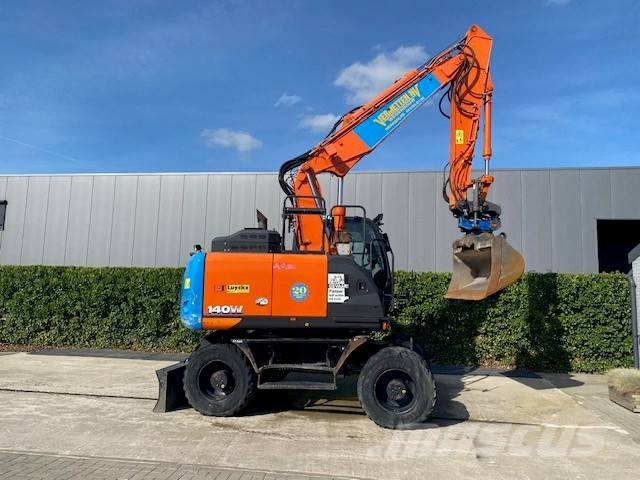 Hitachi ZX 140 W-6 Wheeled excavators