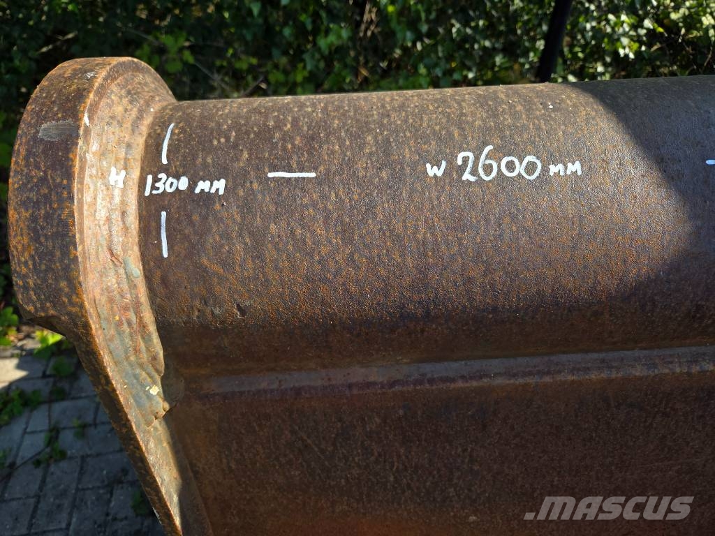 Eurosteel Ditch clean bucket +3500ltr, ex HX520 Bakken