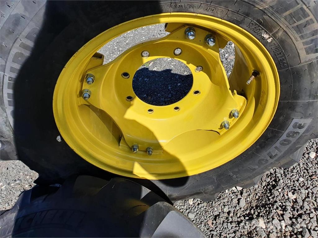Michelin 380/70R24 x2 Hjul, Dæk og Fælge