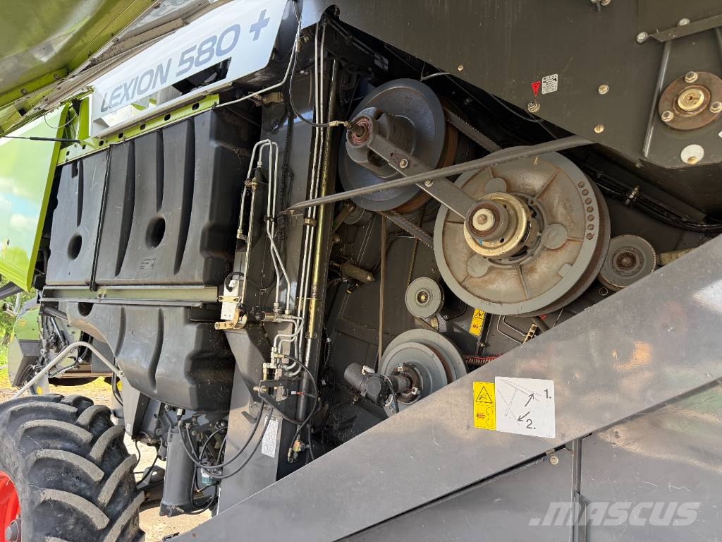 CLAAS Lexion 580 TerraTrac Kombinované zberacie stroje