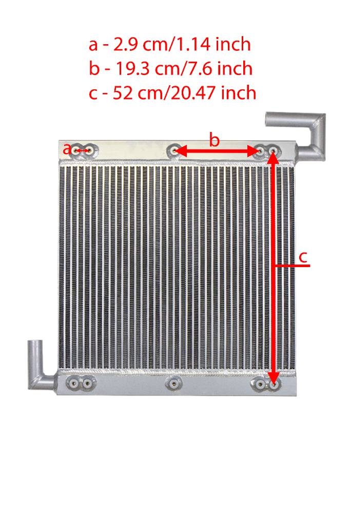 Hitachi Hydraulic Oil Cooler 4397056 Radiatoren