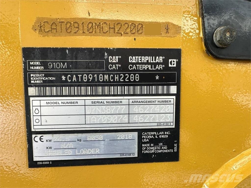CAT 910M Radlader... Radlader