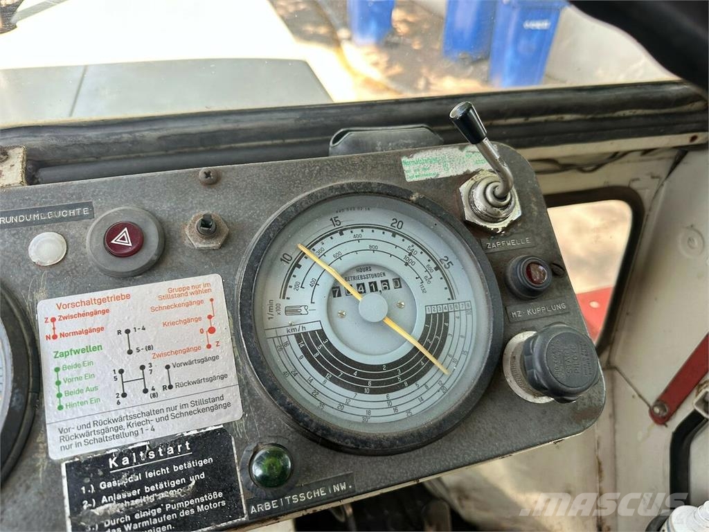 MERCEDES-BENZ Trac 800 Agrarausführung... Tractoare