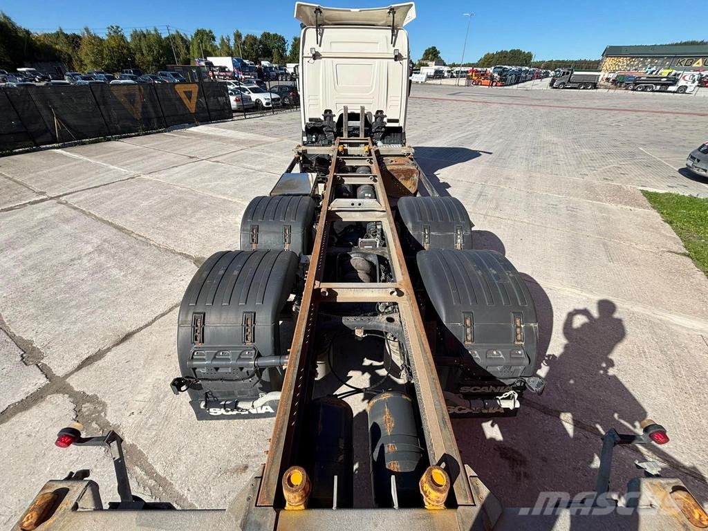 Scania P 500 6x2*4 9 TON FRONT AXLE / RETARDER Containerbil