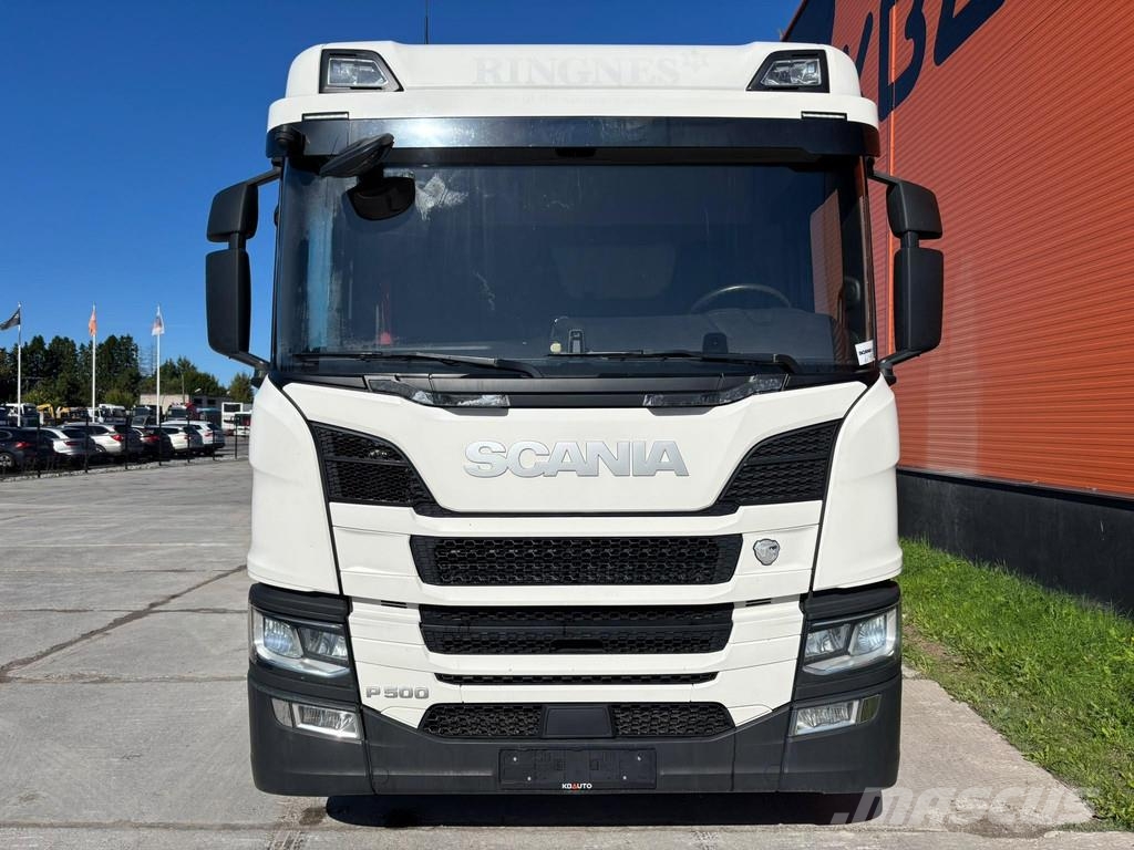 Scania P 500 6x2*4 9 TON FRONT AXLE / RETARDER Containerbil