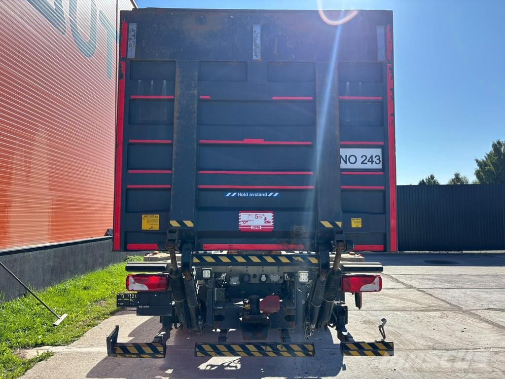 Scania P 500 6x2*4 9 TON FRONT AXLE / RETARDER Containerbil