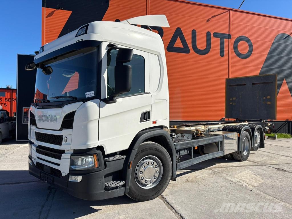 Scania P 500 6x2*4 9 TON FRONT AXLE / RETARDER Containerbil