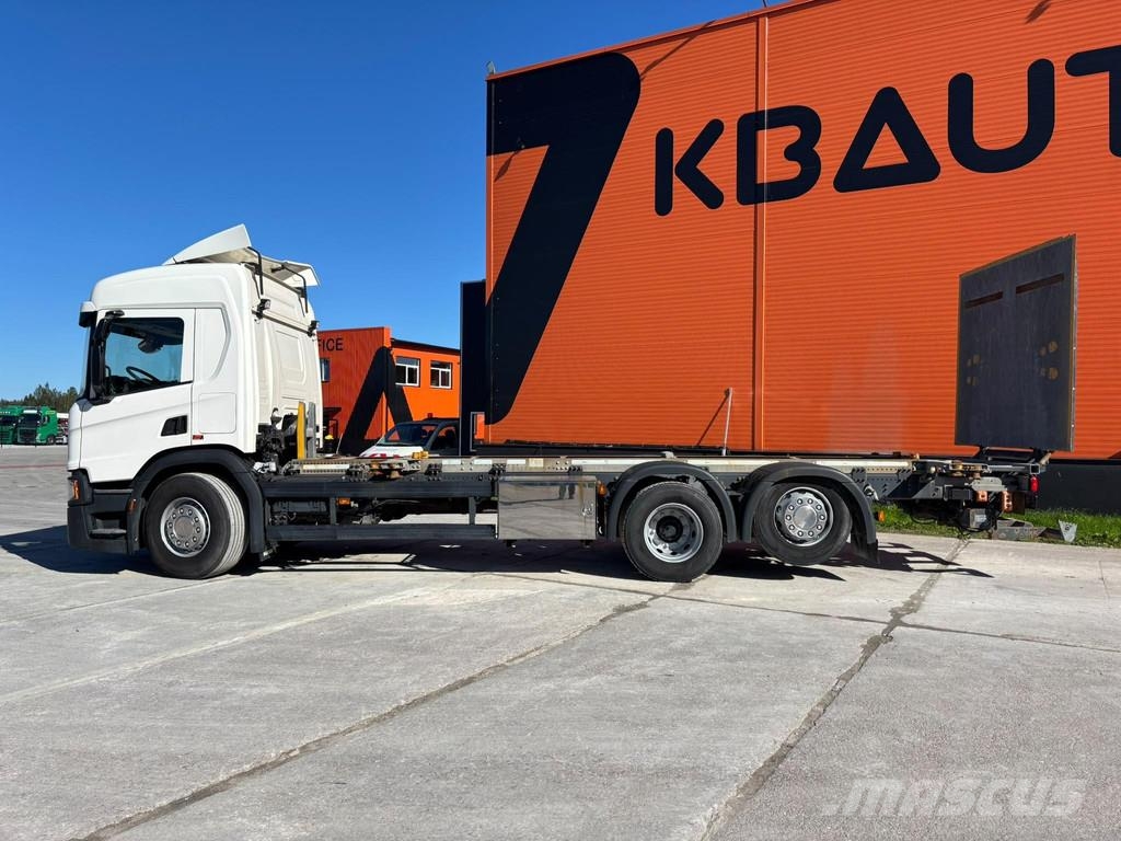 Scania P 500 6x2*4 9 TON FRONT AXLE / RETARDER Containerbil