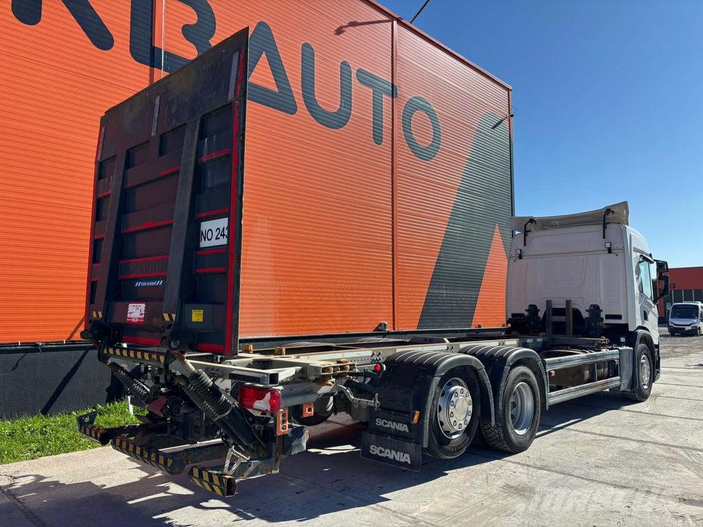 Scania P 500 6x2*4 9 TON FRONT AXLE / RETARDER Containerbil