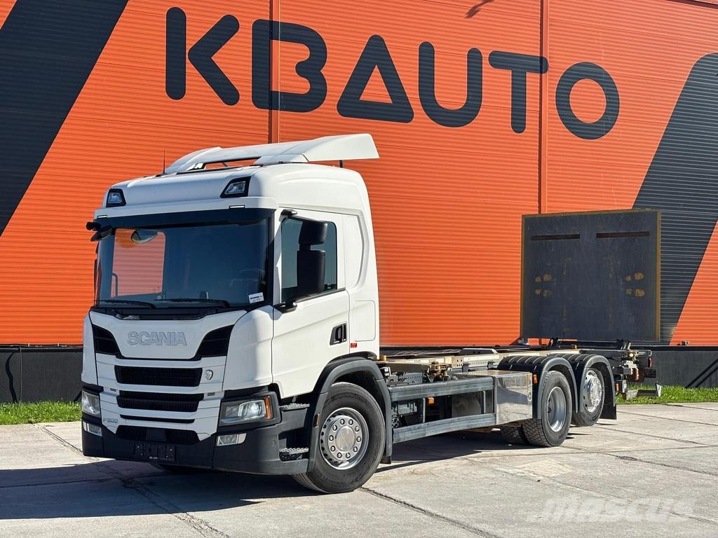 Scania P 500 6x2*4 9 TON FRONT AXLE / RETARDER Containerbil