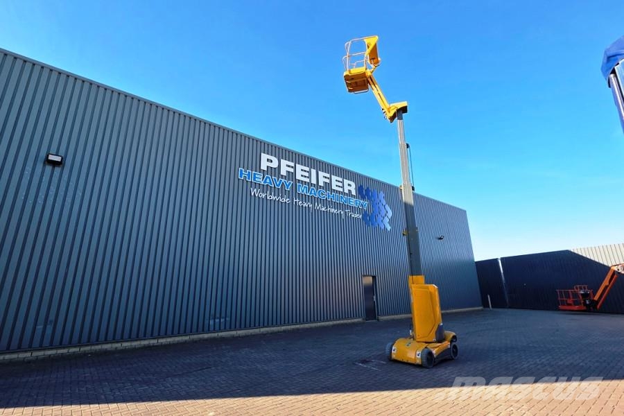 Haulotte STAR 10 Electric, 10m Working Height, 3m Reach, 20 Mini Pale Gommate