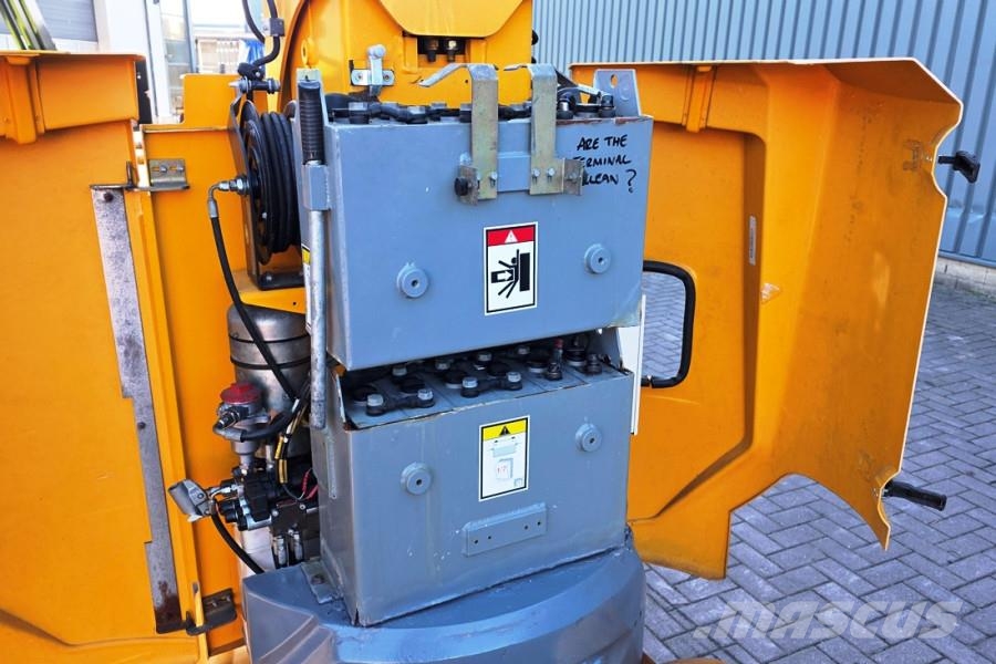 Haulotte STAR 10 Electric, 10m Working Height, 3m Reach, 20 Mini Pale Gommate