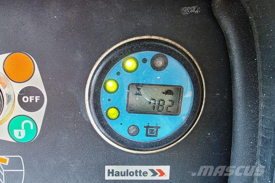 Haulotte STAR 10 Electric, 10m Working Height, 3m Reach, 20 Mini Pale Gommate