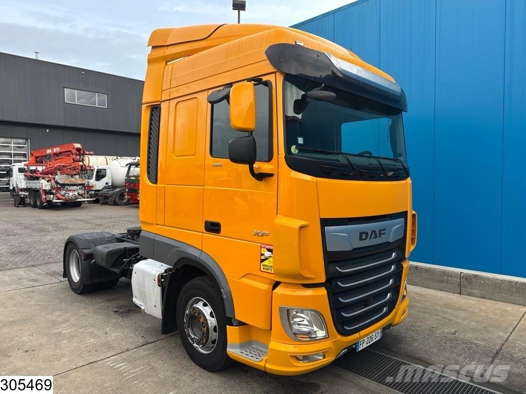 DAF XF 480 EURO 6, ACC, Standairco 트랙터 유닛
