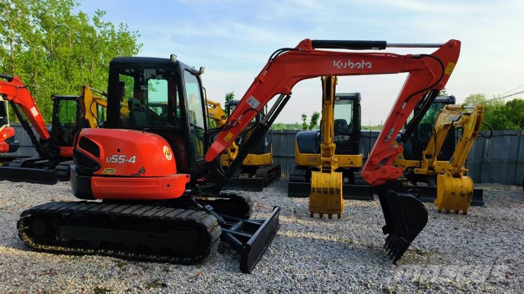 Kubota U 55-4 Mini bagri <7t
