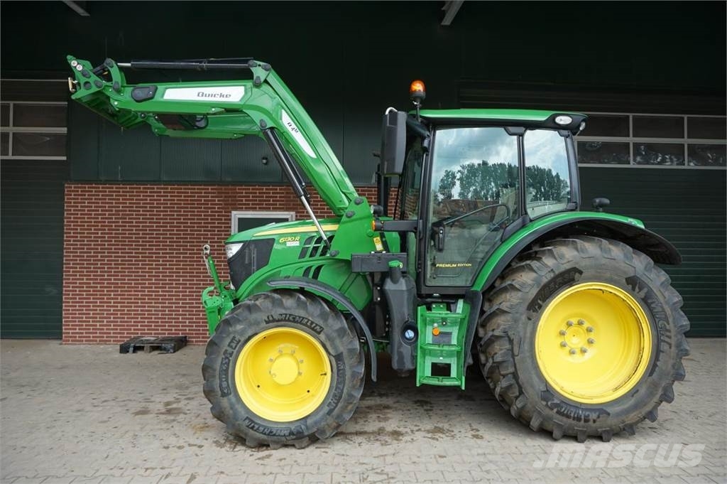 John Deere 6130R Command Pro FZW ATr+ Quicke Q4m Frontlader Traktori