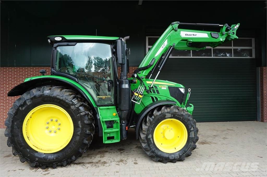 John Deere 6130R Command Pro FZW ATr+ Quicke Q4m Frontlader Traktori