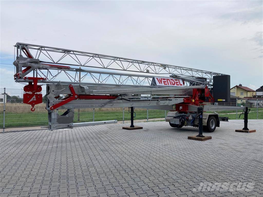 FB GRU GA 245 Schnellbaukran, Dachdeckerkran, Kran Самоповдигащи кранове