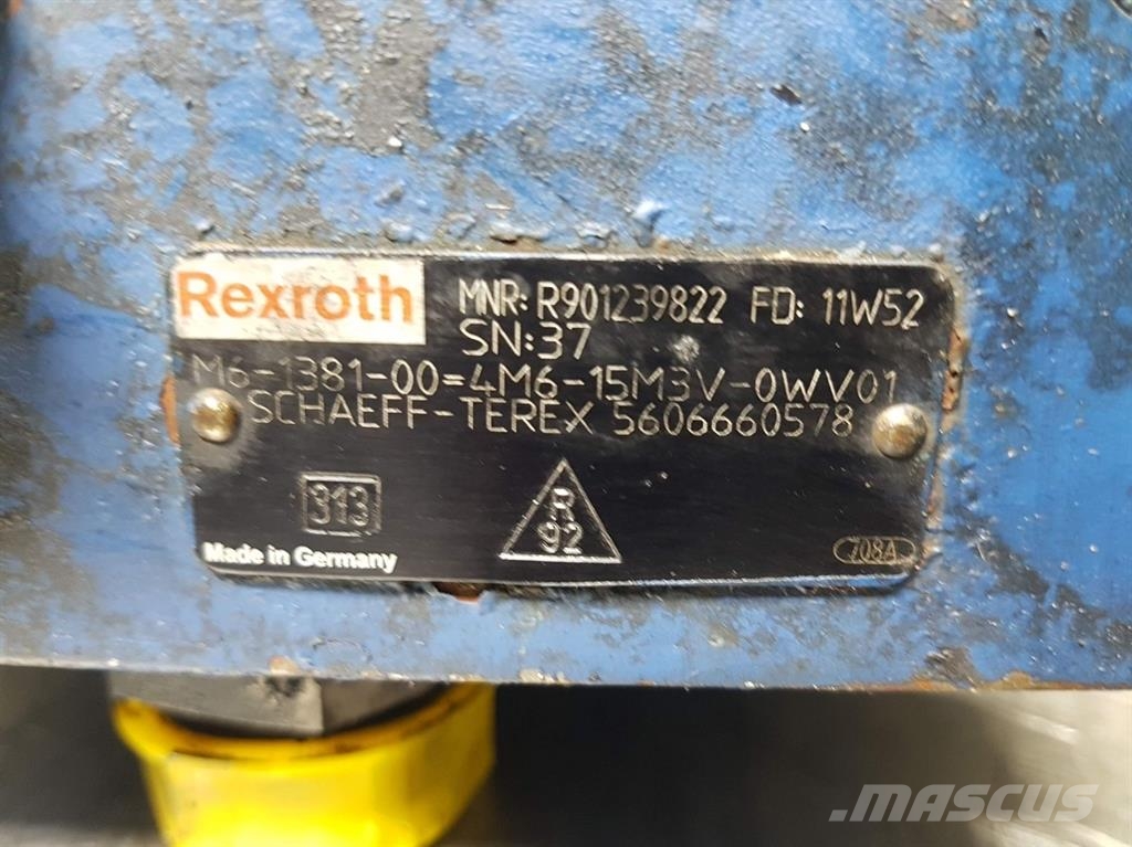 Terex TL260-5606660578-Rexroth M6-1381-Valve/Ventile Υδραυλικά