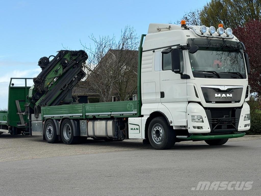 MAN TGS 26.480 PALFINGER 53002 53TM! JIB/WING!!EURO6!! رافعات صالحة لكل أنواع الطرق