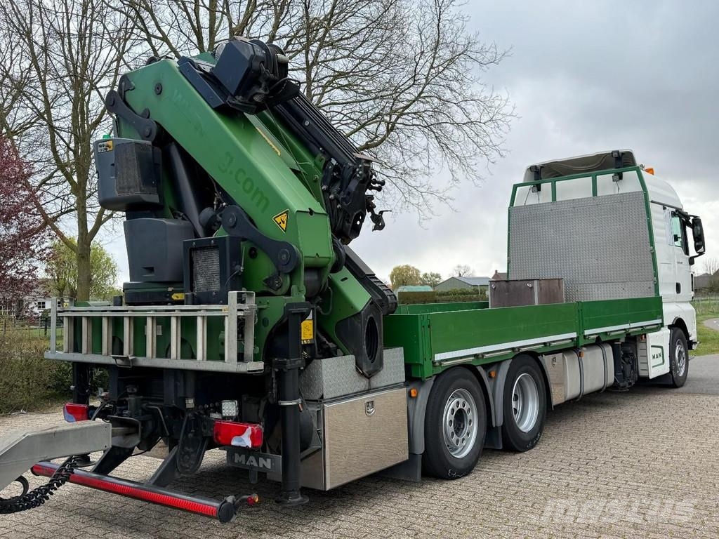 MAN TGS 26.480 PALFINGER 53002 53TM! JIB/WING!!EURO6!! رافعات صالحة لكل أنواع الطرق