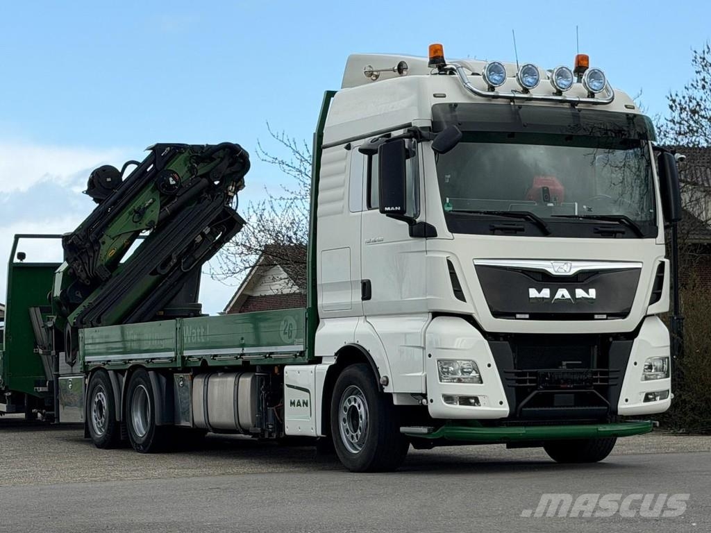 MAN TGS 26.480 PALFINGER 53002 53TM! JIB/WING!!EURO6!! رافعات صالحة لكل أنواع الطرق
