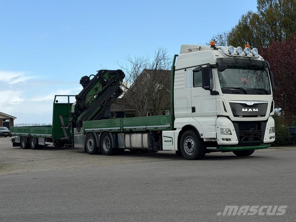 MAN TGS 26.480 PALFINGER 53002 53TM! JIB/WING!!EURO6!! رافعات صالحة لكل أنواع الطرق